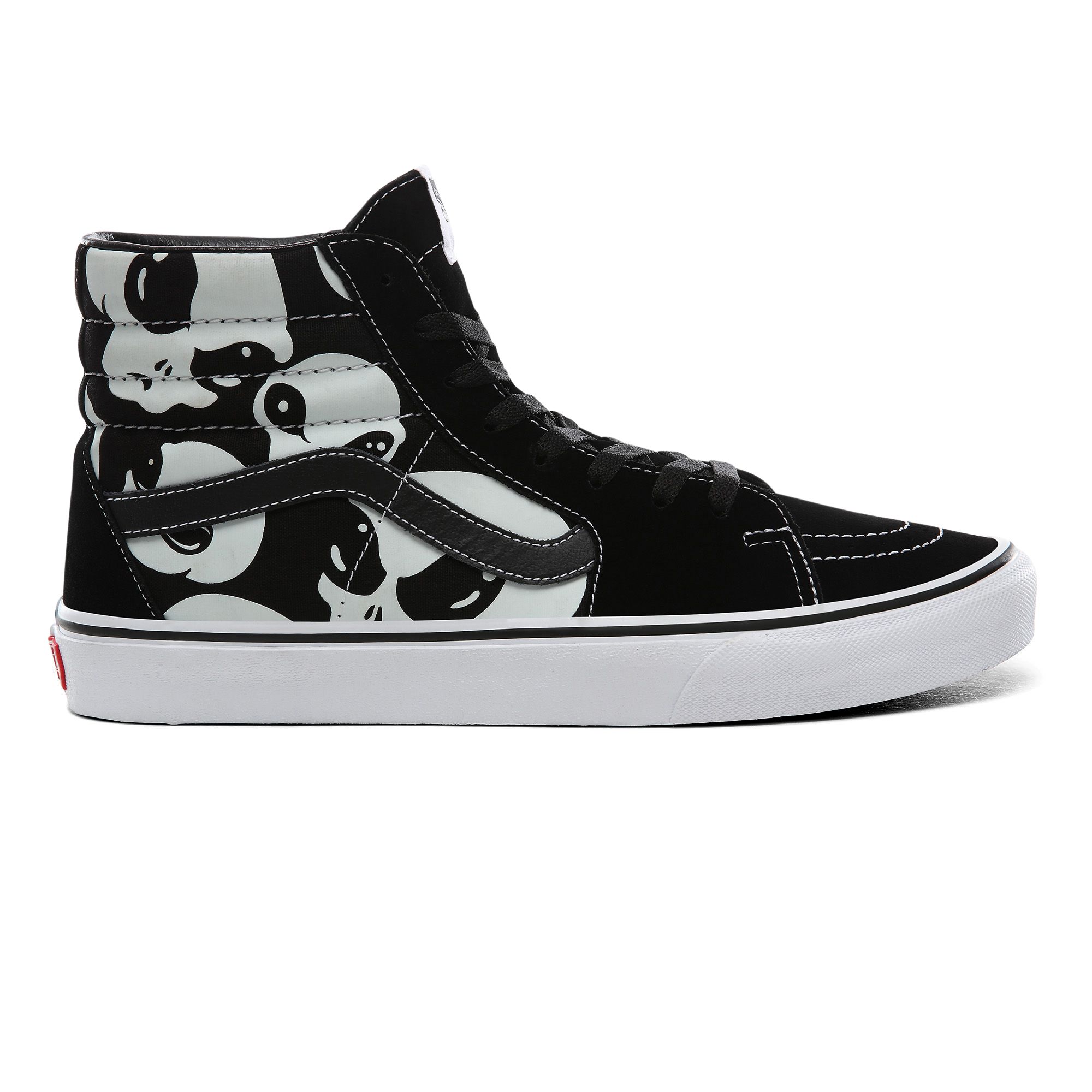 VANS Alien Ghosts Sk8-hi VN0A4BV6TB1 | Zwart