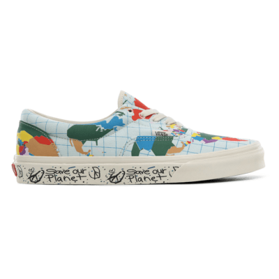 Vans Save Our Planet x Era ‘World Map’ White VN0A4BV4T2V