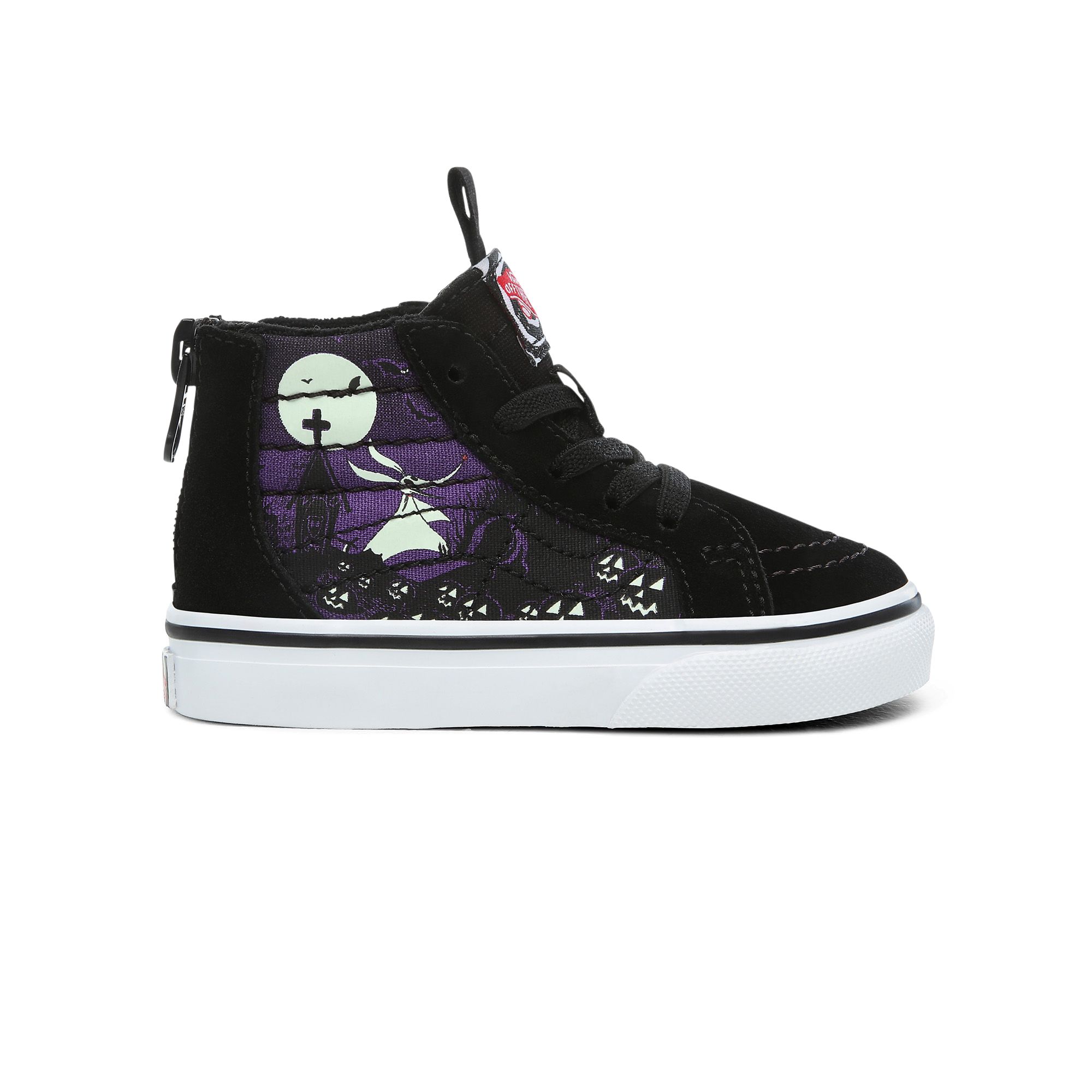 VANS Disney X Vans Sk8-hi Zip Voor Peuters VN0A4BV1T35 | Zwart