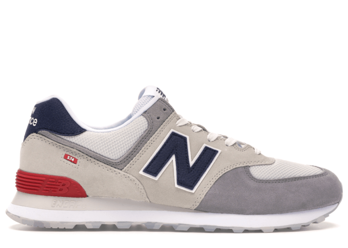 New Balance 574 Marbled Street Grey ML574UJD | Wit