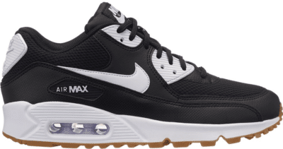 Nike Air Max 90 Black White Gum (W) 325213-055