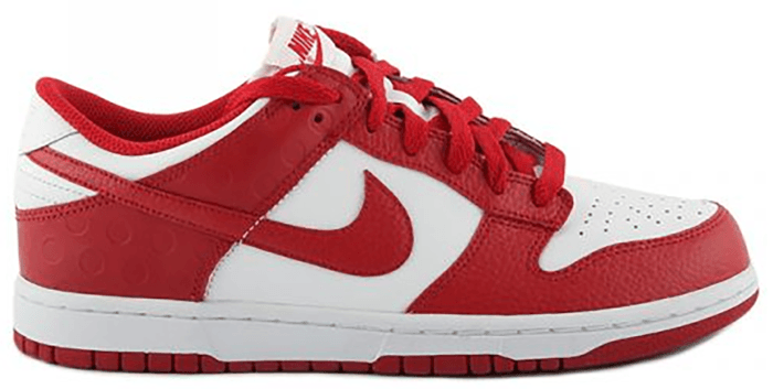 Nike Dunk Low White Varsity Red (2011) 318019-103