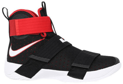 Nike LeBron Zoom Soldier 10 Black Red 844374-016