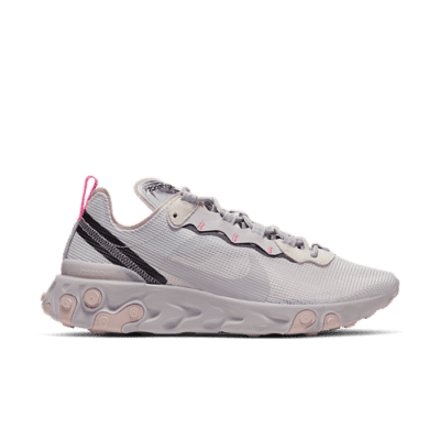 Nike Wmns React Element 55 ‘Platinum Violet’ Grey CW2369-001