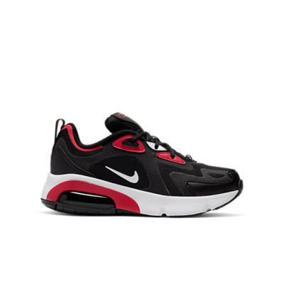 Nike Air Max 200 Black University Red (GS) AT5627-007
