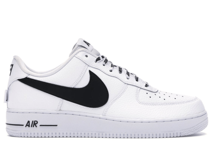 air force 1 nba black white