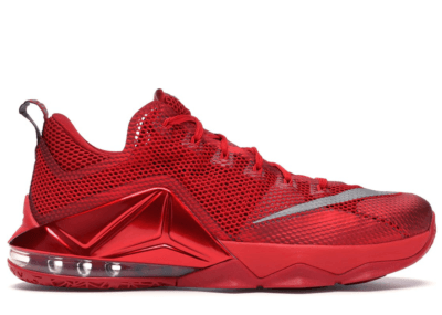 Nike LeBron 12 Low University Red 724557-616