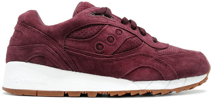 Saucony Shadow 6000 Burgundy Suede (Packer Shoes) S70222-7