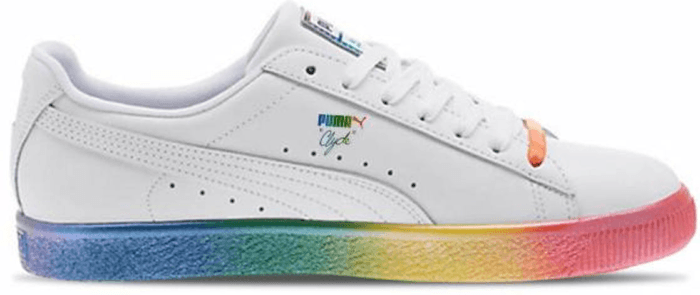 Puma Clyde Pride (2018) White/Rainbow 365742-01