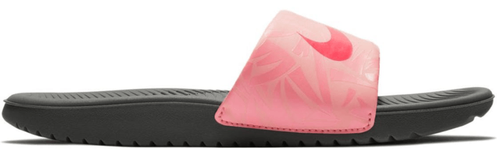 Nike Kawa Slide Print Dark Grey Tropical Pink (GS) Dark Grey/Tropical Pink 819359-002