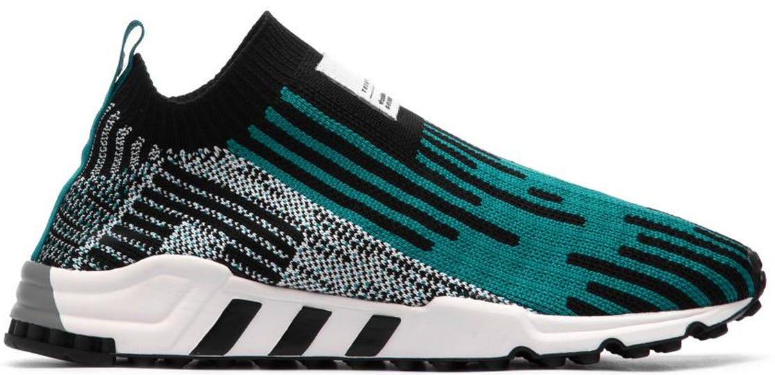 Adidas eqt support sock core sales black sub green