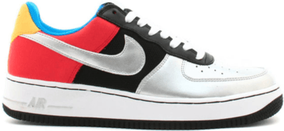 Nike Air Force 1 Low Olympics Black/Metallic Silver – Chile 307334-002