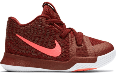 Nike Kyrie 3 Warning (TD) Team Red/Hot Punch-White 869984-681