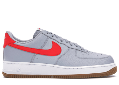 Nike Air Force 1 Low ’07 Wolf Grey University Red CI0057-003