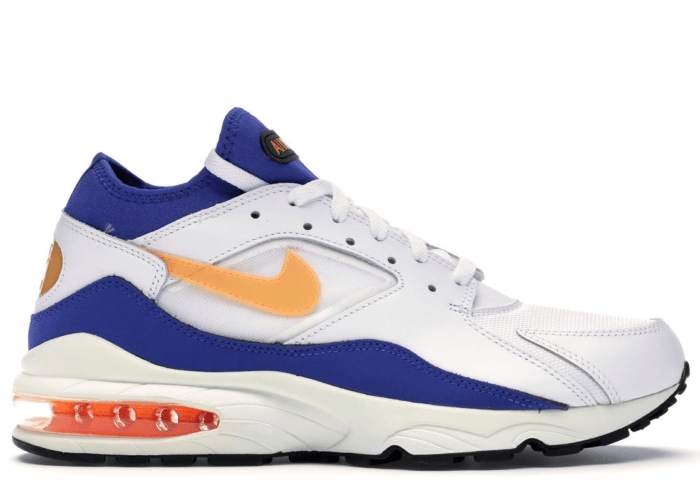 Nike Air Max 93 Bright Citrus White/Bright Citrus/Hyper Blue 306551-100