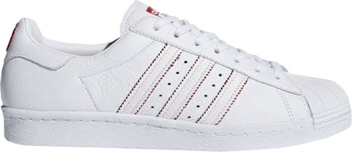 adidas Superstar 80s Chinese New Year (2018) Running White/Running White/Scarlet DB2569