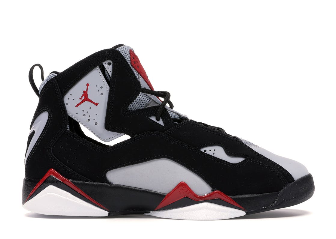 jordan true flight black red