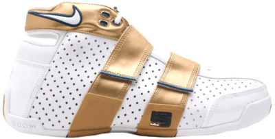 Nike LeBron 20-5-5 Four Horsemen White/Metallic Gold 311145-354