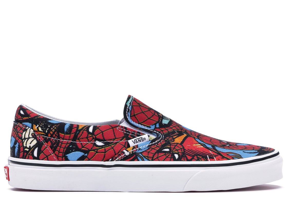 spiderman vans high tops