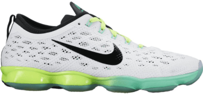Nike Zoom Fit Agility White Black Green Glow Volt (W) White/Black-Green Glow-Volt Ice 684984-100