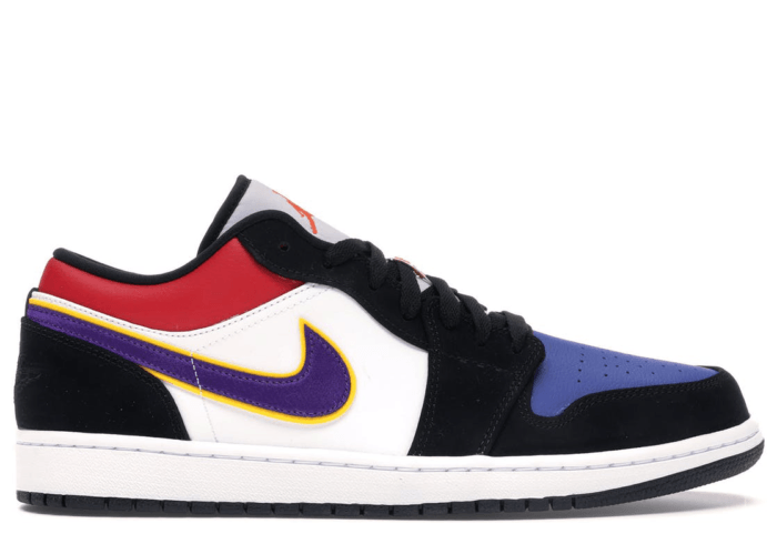 Jordan 1 Low Lakers Top 3 Cj9216 051 Zwart