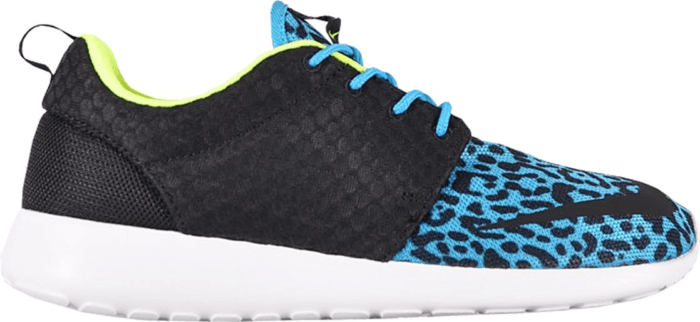 Nike Roshe Run FB Blue Leopard 580573-402