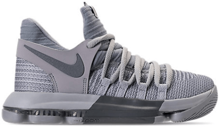 Nike KD 10 Wolf Grey (GS) 918365-007