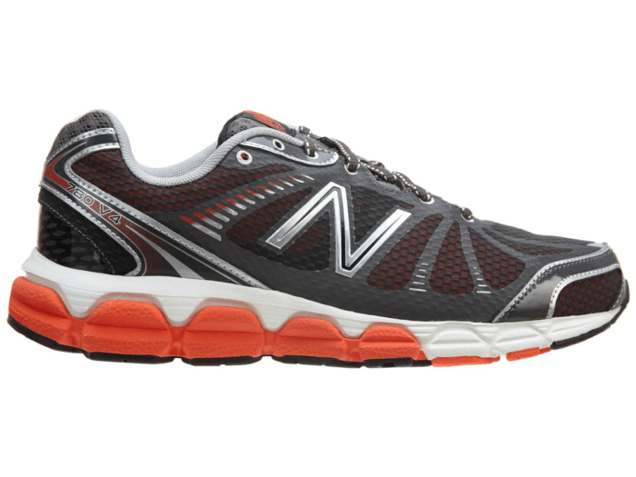 New balance deals grey and orange