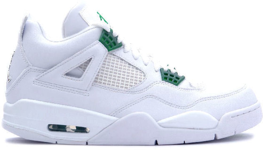 Jordan 4 Retro Classic Green White 