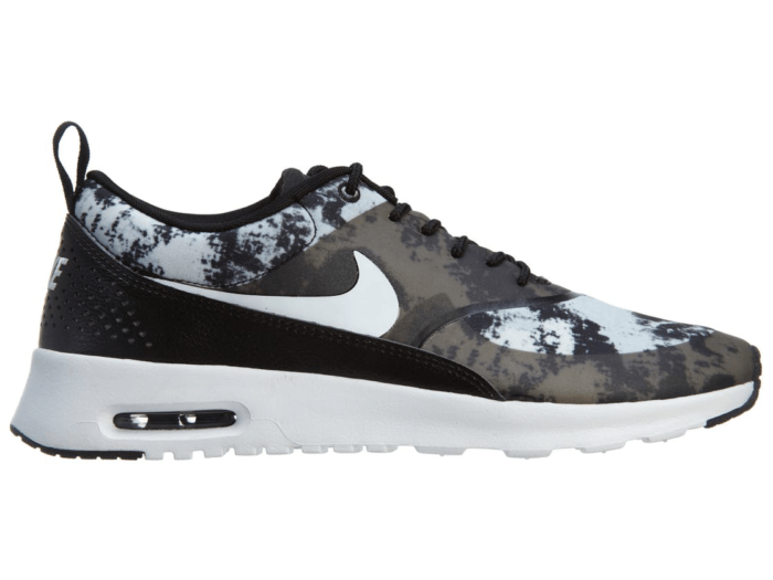 Nike Free Air Max Thea Print Black White Dark Grey W Black White