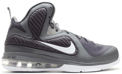 Nike LeBron 9 Cool Grey (GS) Cool Grey/White-Metallic Silver 472664-005