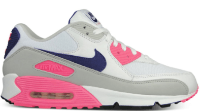 Nike Air Max 90 Laser Pink 2010 (W) White/Asian Concord-Laser Pink 325213-105
