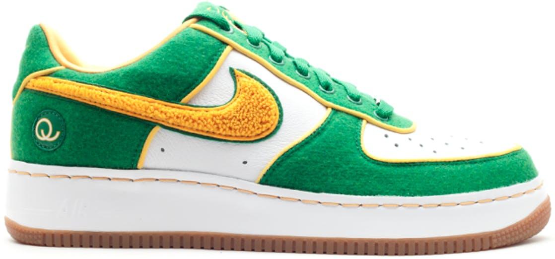 Nike Women's Air Force 1 '07 Premium LX Neutral Olive/Metallic Gold Star -  AO3814-200 | Sneaker District