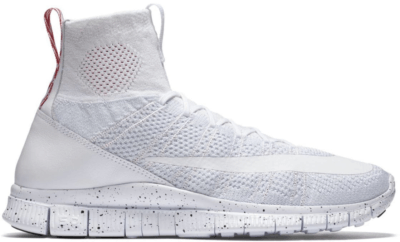 Nike Superfly Mercurial White University Red 805554-100
