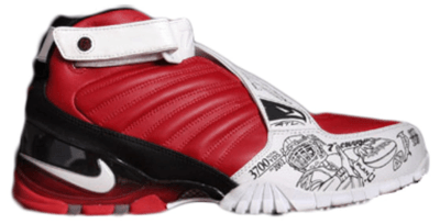 Nike Air Zoom Vick 3 Laser the Dirty Varsity Red/White-Metallic Silver 313076-611