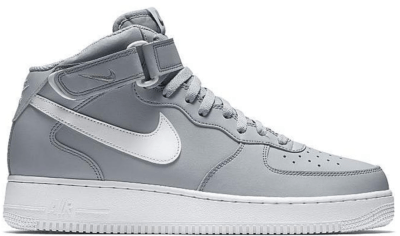 Nike Air Force 1 Mid Wolf Grey White Wolf Grey/White 315123-033
