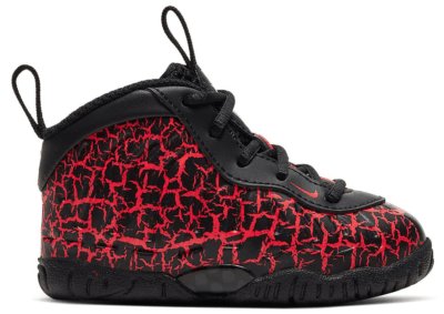 Nike Air Foamposite One Cracked Lava (TD) Black/Bright Crimson 723947-012