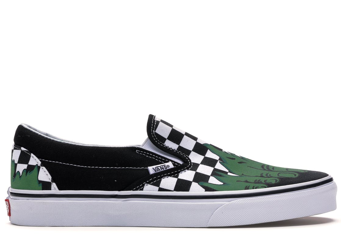 Vans Slip-On Marvel Hulk Checkerboard VA38F7U44 | Geen kleur