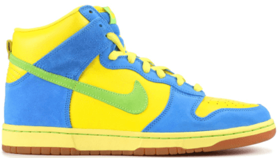 Nike SB Dunk High Marge Simpson Zest/Radiant Green 305050-731