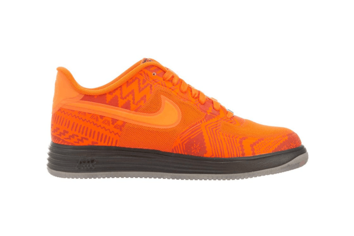 Nike Lunar Force 1 Fuse Bhm Sneaker Orange/Brown Orange/Brown 585714-800