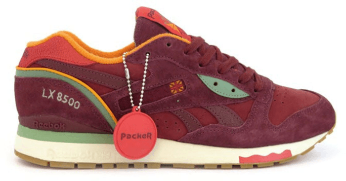 Reebok LX 8500 Packer Shoes Four Seasons Autumn Burgundy/Red-Gold M47405