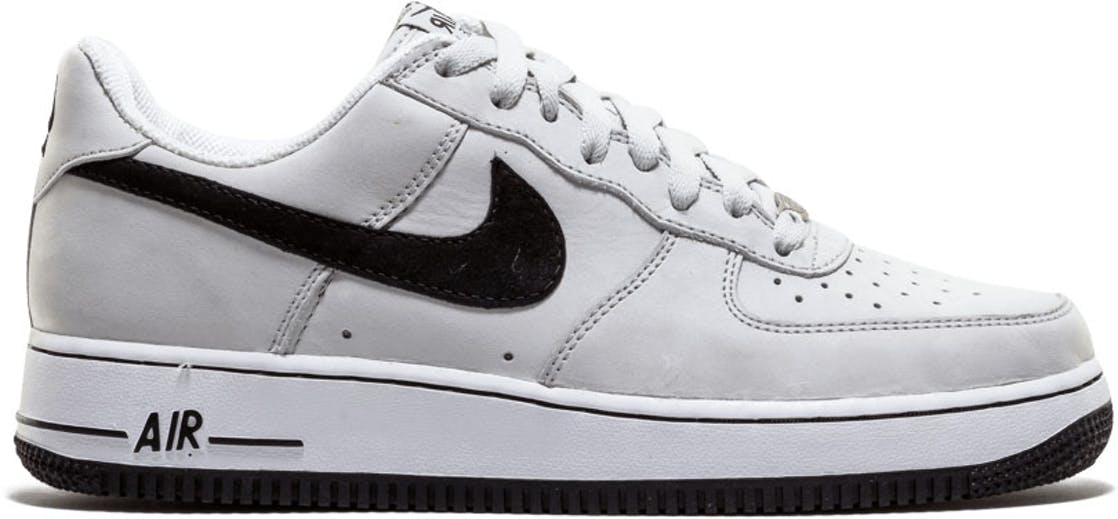 black grey and white af1