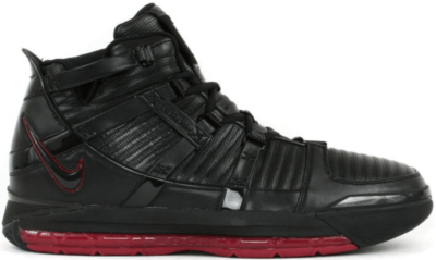 Nike LeBron 3 Black Crimson 312147-004