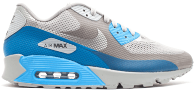 Nike Air Max 90 Hyperfuse Midnight Fog Blue Glow Midnight Fog/Medium Grey-Blue Glow 454446-001