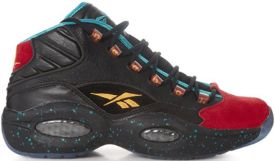 Reebok Question Mid Burn Rubber Apollos Young J-95560