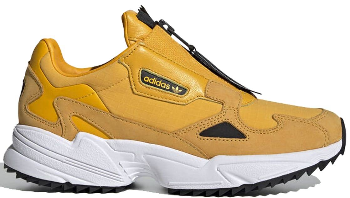adidas Falcon Zip Active Gold (W) Active Gold/Core Black/Cloud White EE5113  | Geel