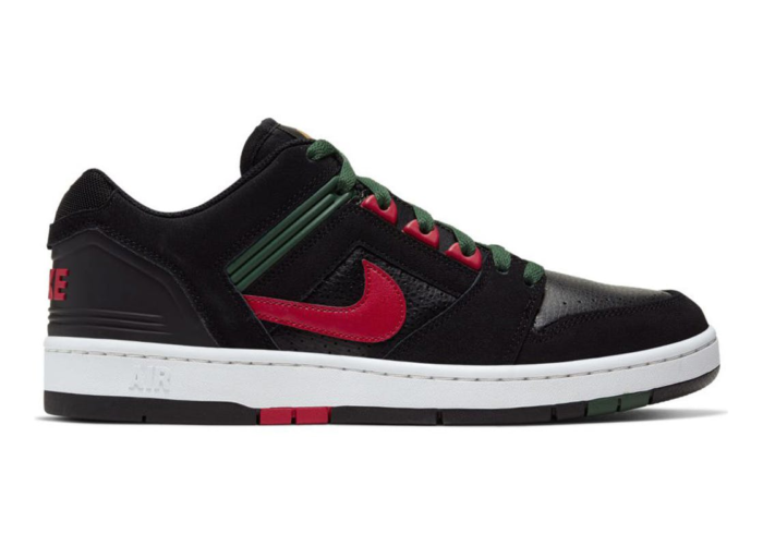 Nike Skateboarding SB Air Force II Low ”Gym Red / Deep Forest” AO0300-002