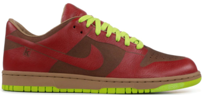 Nike Dunk Low 1-Piece Laser Varsity Red Chartreuse 311611-661