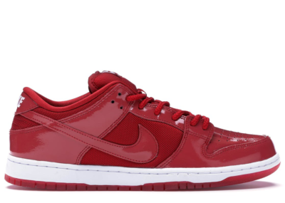 Nike SB Dunk Low Red Patent Leather 304292-616