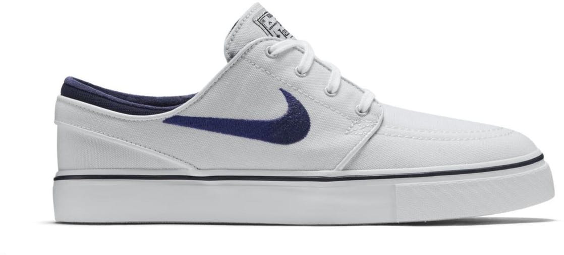 janoski white canvas